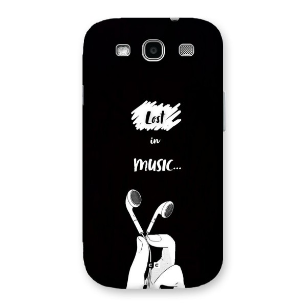 Lost In Music Back Case for Galaxy S3 Neo