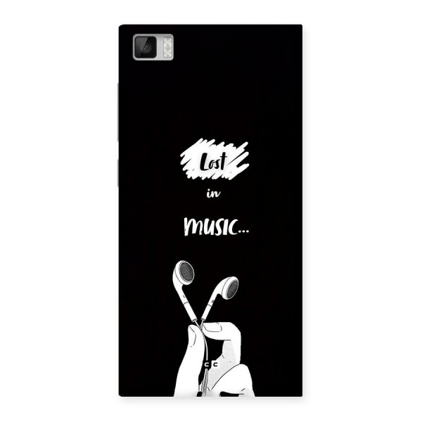 Lost In Music Back Case for Mi3