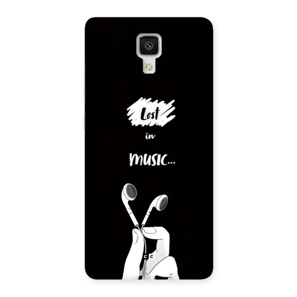 Lost In Music Back Case for Mi4