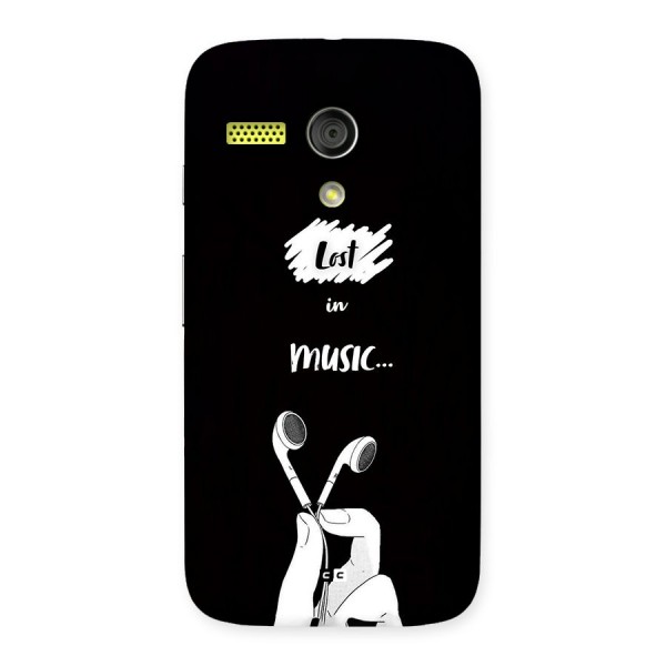 Lost In Music Back Case for Moto G