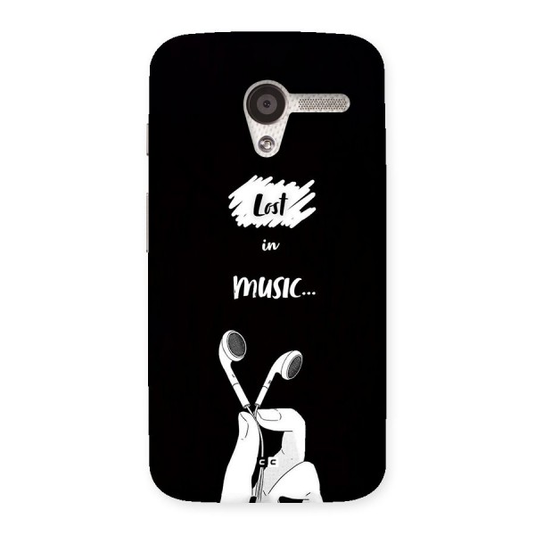 Lost In Music Back Case for Moto X