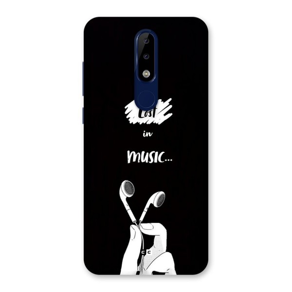 Lost In Music Back Case for Nokia 5.1 Plus