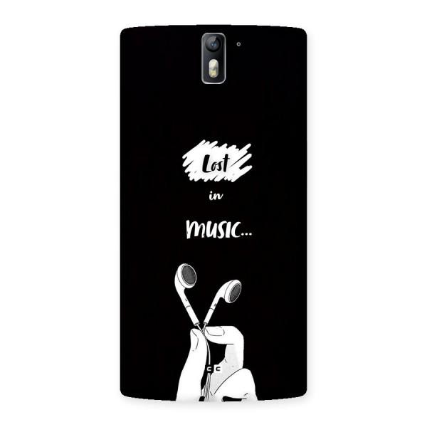 Lost In Music Back Case for OnePlus One