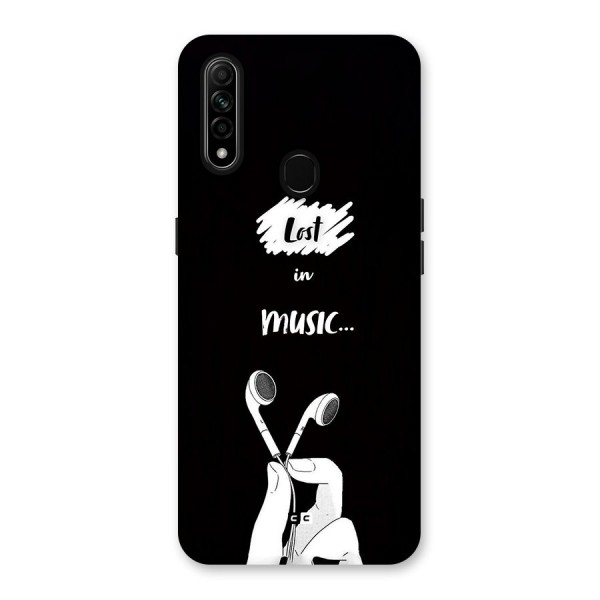 Lost In Music Back Case for Oppo A31