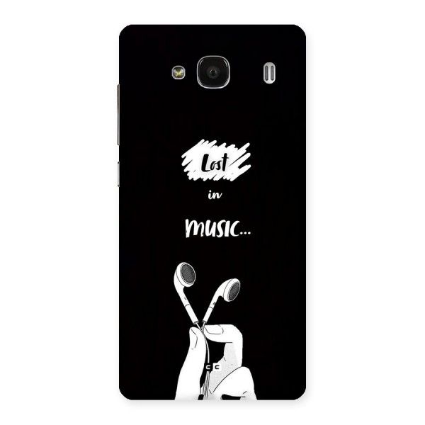 Lost In Music Back Case for Redmi 2s