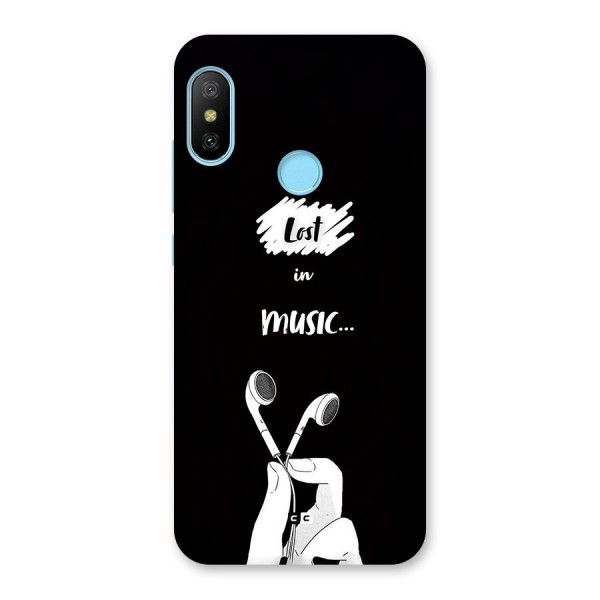 Lost In Music Back Case for Redmi 6 Pro