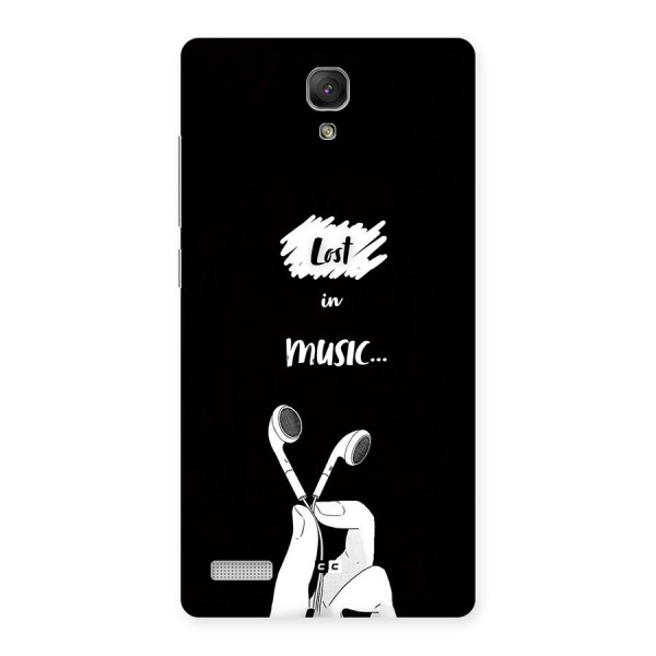 Lost In Music Back Case for Redmi Note