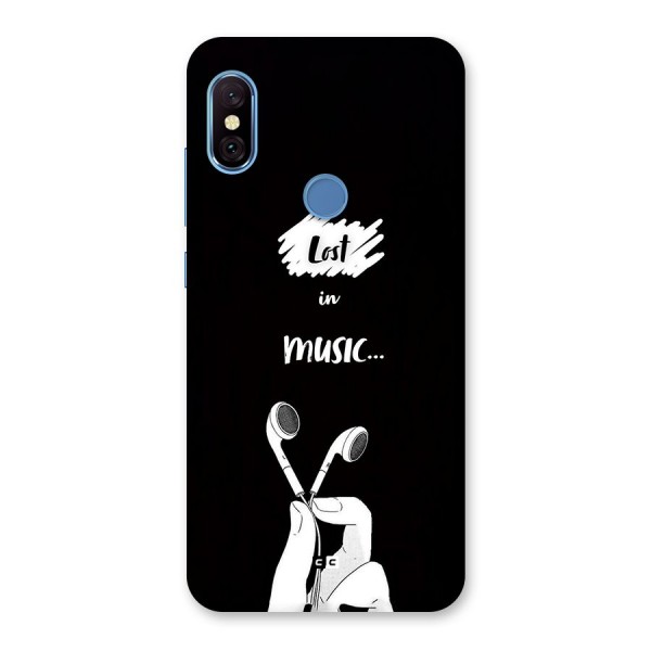 Lost In Music Back Case for Redmi Note 6 Pro