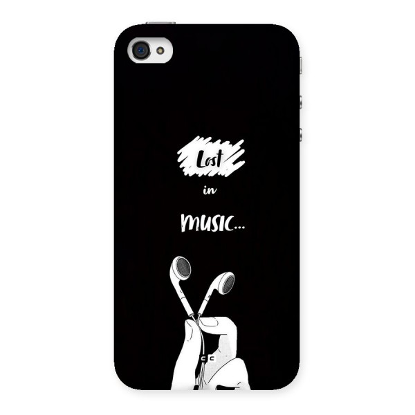 Lost In Music Back Case for iPhone 4 4s