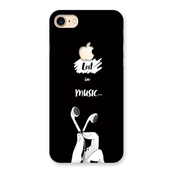 Lost In Music Back Case for iPhone 7 Apple Cut