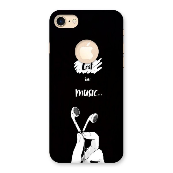 Lost In Music Back Case for iPhone 8 Logo Cut