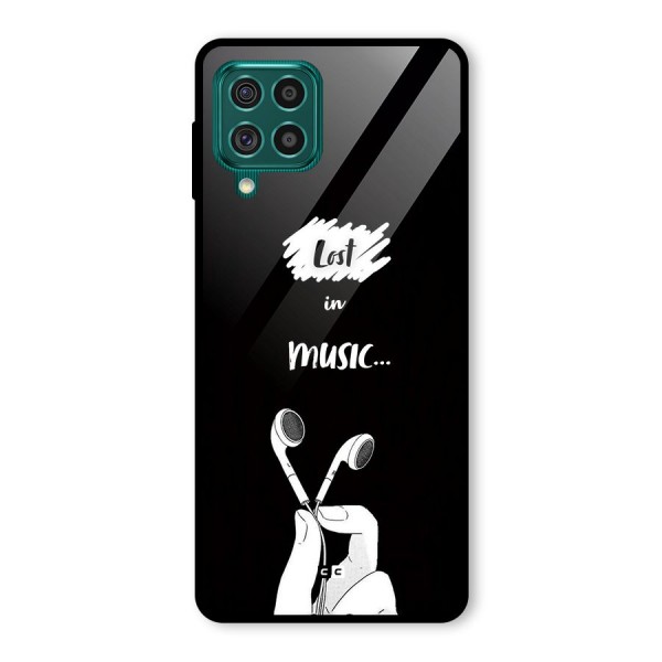 Lost In Music Glass Back Case for Galaxy F62