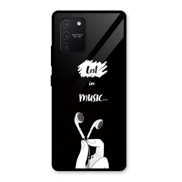 Lost In Music Glass Back Case for Galaxy S10 Lite