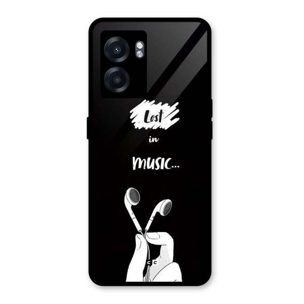 Lost In Music Glass Back Case for Oppo K10 (5G)