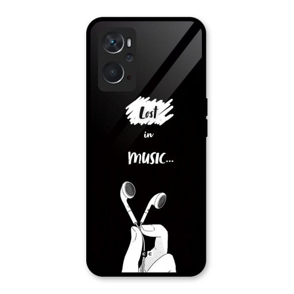 Lost In Music Glass Back Case for Oppo K10 4G