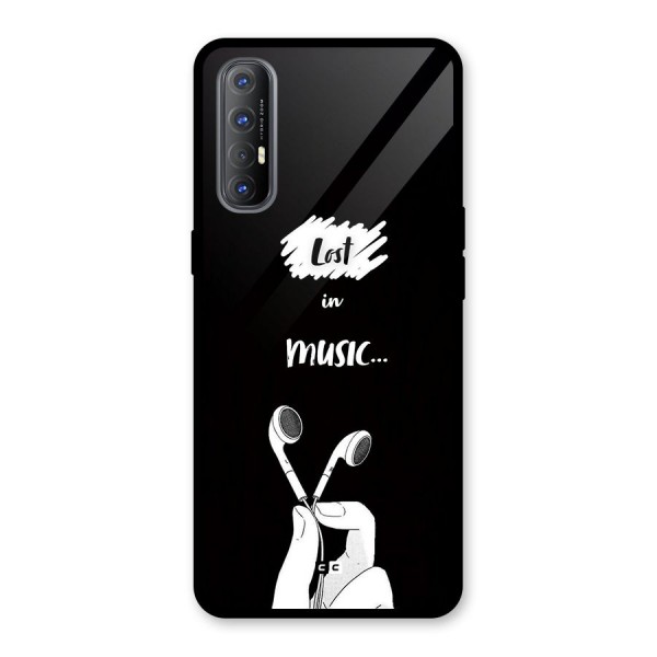 Lost In Music Glass Back Case for Oppo Reno3 Pro