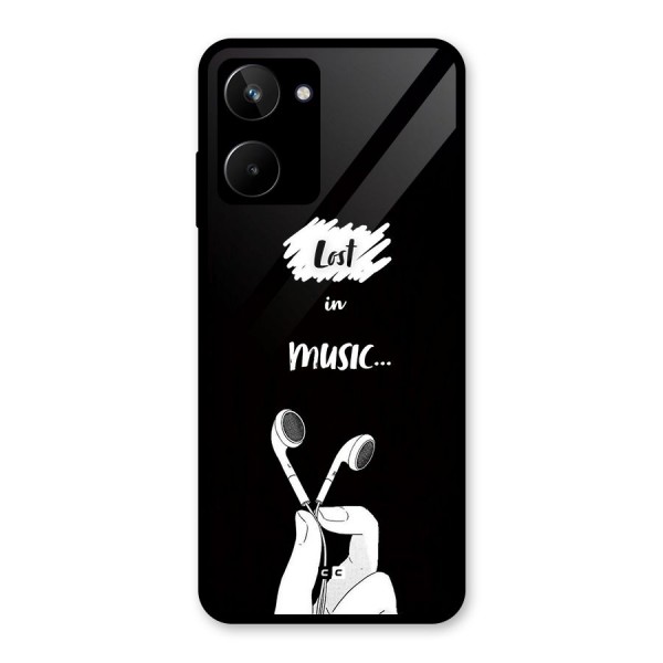 Lost In Music Glass Back Case for Realme 10