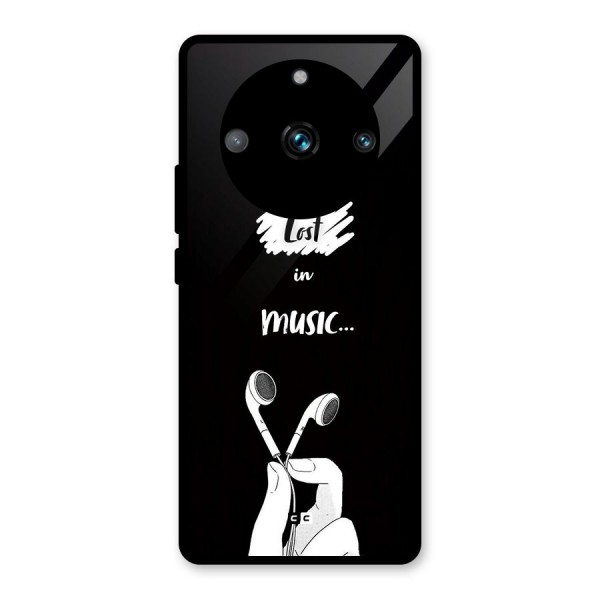 Lost In Music Glass Back Case for Realme 11 Pro