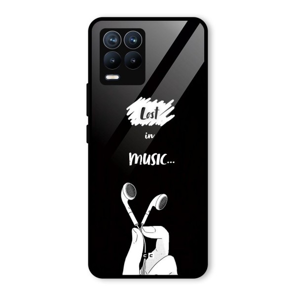 Lost In Music Glass Back Case for Realme 8 Pro