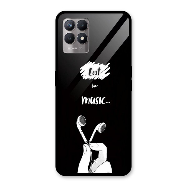 Lost In Music Glass Back Case for Realme 8i