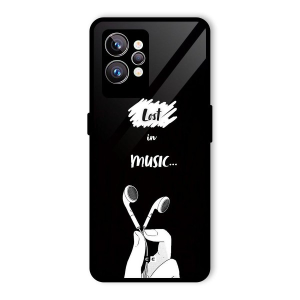 Lost In Music Glass Back Case for Realme GT2 Pro