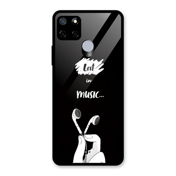 Lost In Music Glass Back Case for Realme Narzo 20