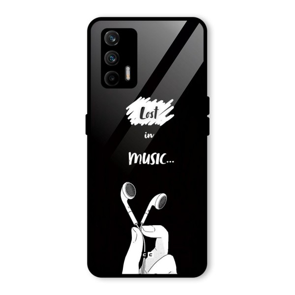 Lost In Music Glass Back Case for Realme X7 Max