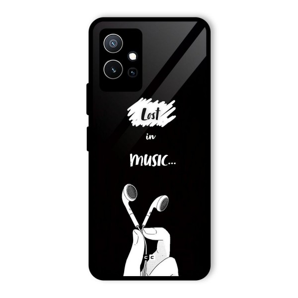 Lost In Music Glass Back Case for Vivo T1 5G