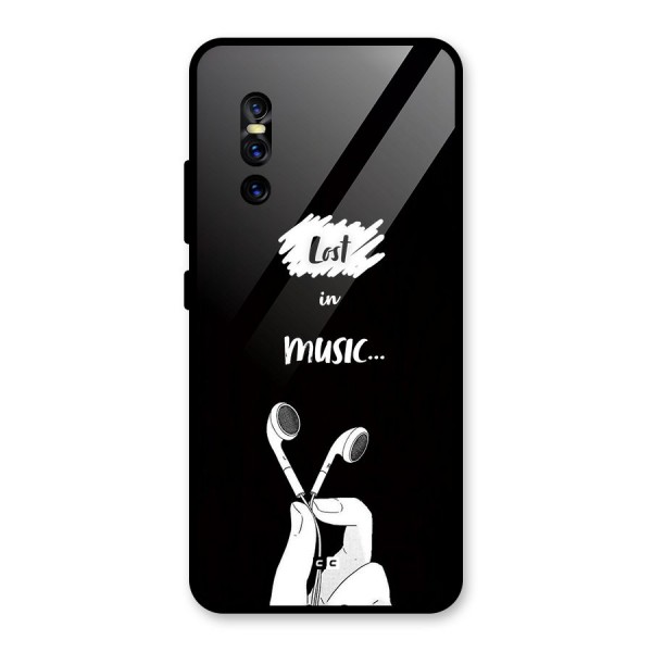 Lost In Music Glass Back Case for Vivo V15 Pro