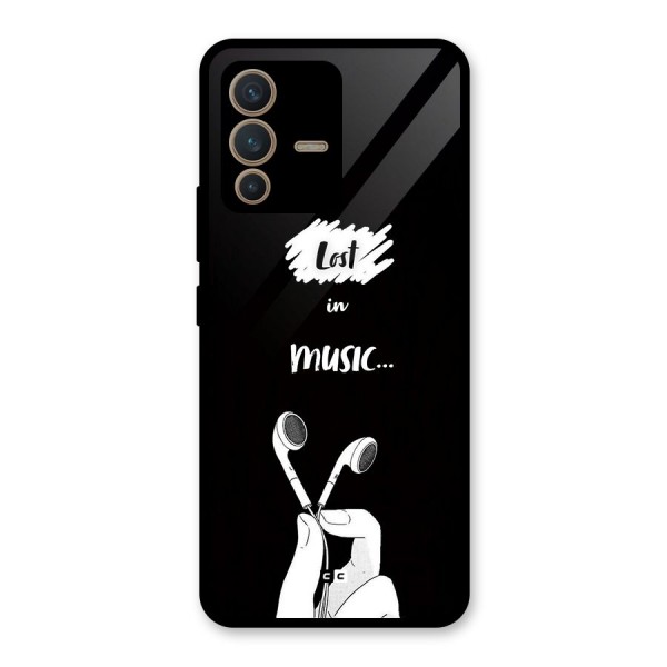 Lost In Music Glass Back Case for Vivo V23 5G