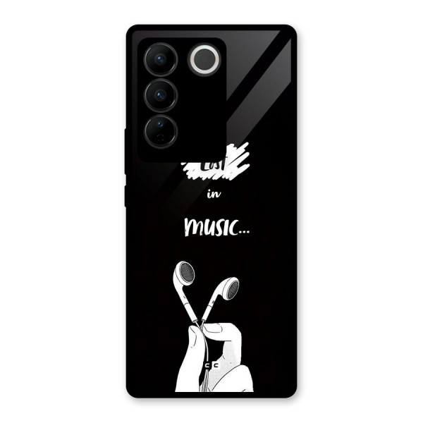 Lost In Music Glass Back Case for Vivo V27