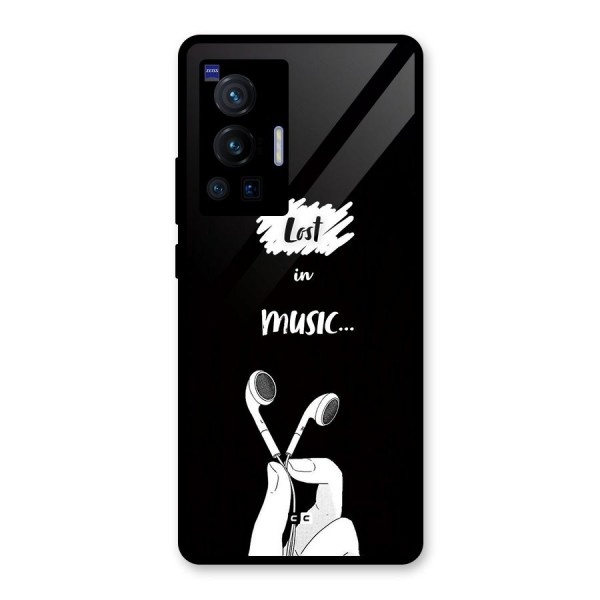 Lost In Music Glass Back Case for Vivo X70 Pro