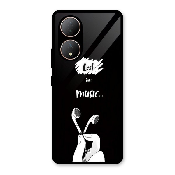 Lost In Music Glass Back Case for Vivo Y100A