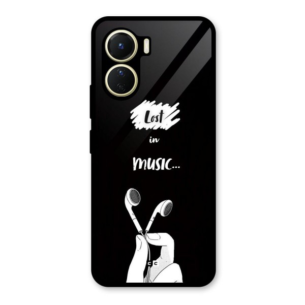 Lost In Music Glass Back Case for Vivo Y16