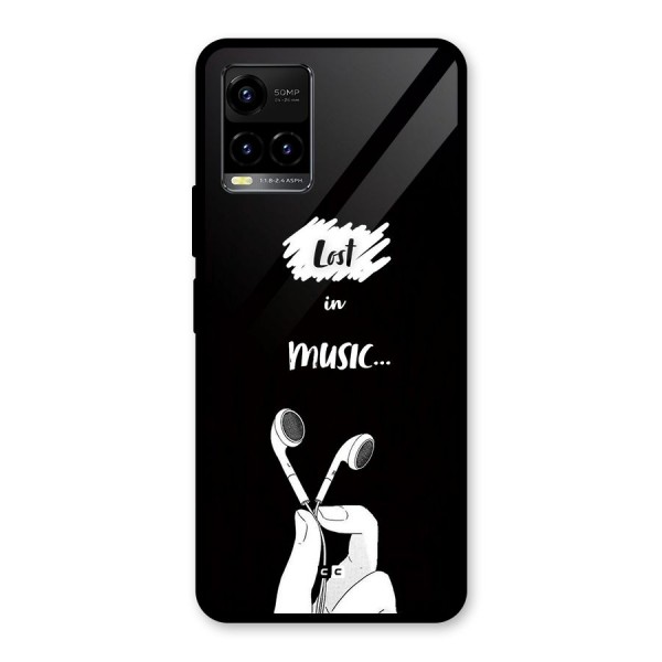 Lost In Music Glass Back Case for Vivo Y21T