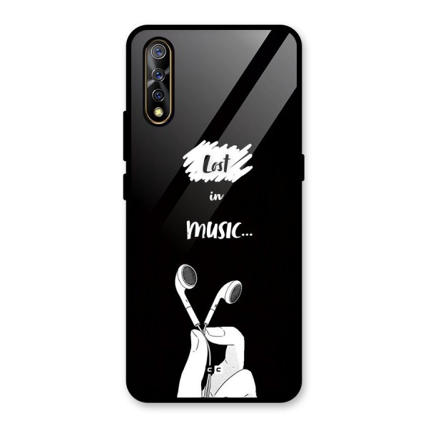 Lost In Music Glass Back Case for Vivo Z1x