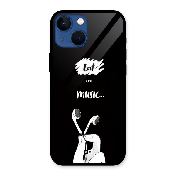 Lost In Music Glass Back Case for iPhone 13 Mini