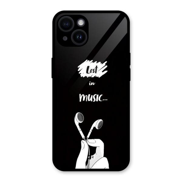 Lost In Music Glass Back Case for iPhone 14