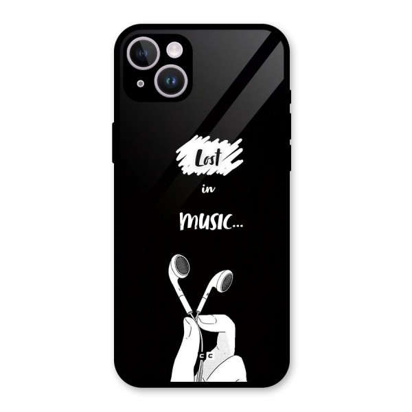 Lost In Music Glass Back Case for iPhone 14 Plus