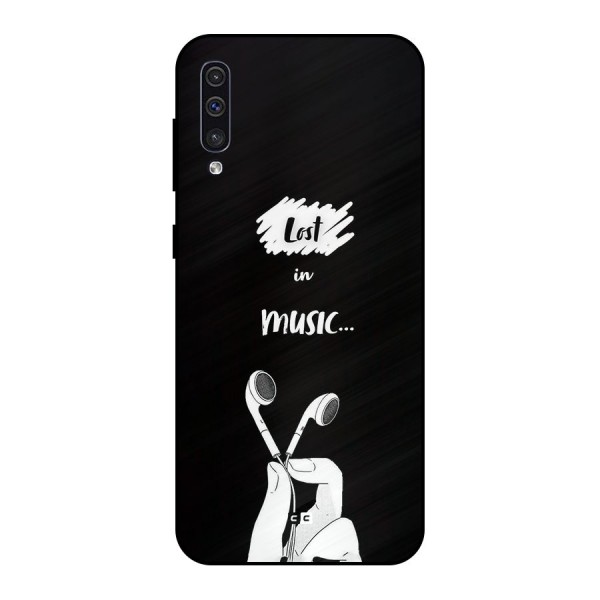Lost In Music Metal Back Case for Galaxy A50