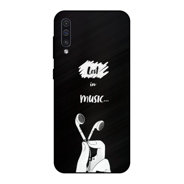 Lost In Music Metal Back Case for Galaxy A50s