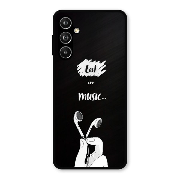 Lost In Music Metal Back Case for Galaxy F54