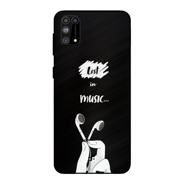 Lost In Music Metal Back Case for Galaxy M31