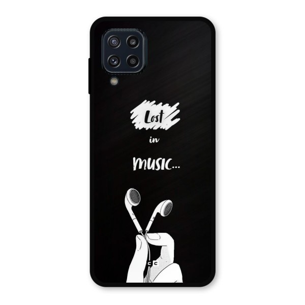 Lost In Music Metal Back Case for Galaxy M32