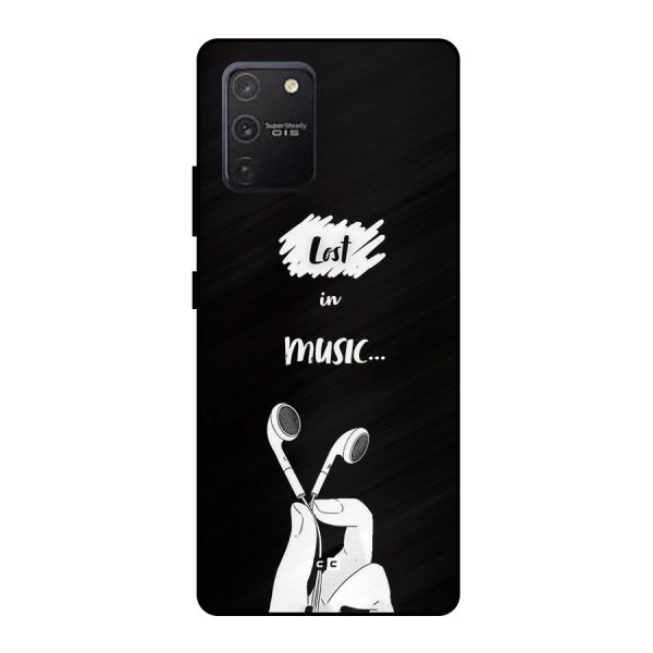 Lost In Music Metal Back Case for Galaxy S10 Lite