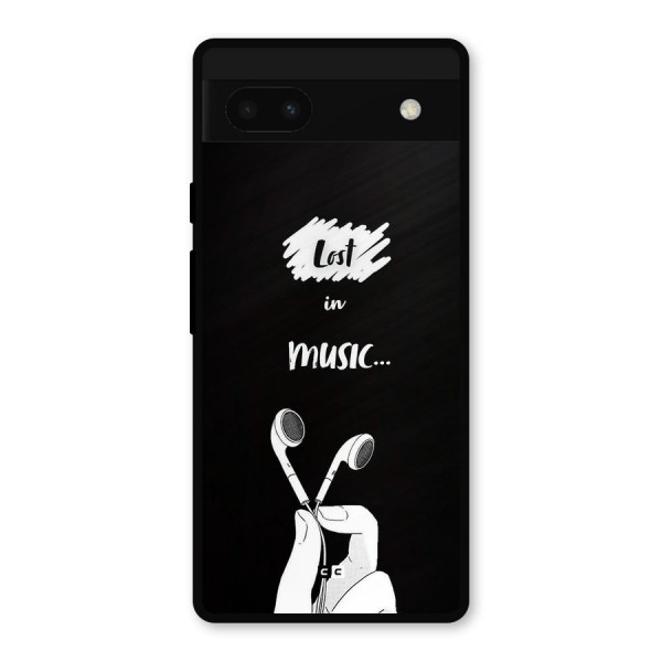 Lost In Music Metal Back Case for Google Pixel 6a