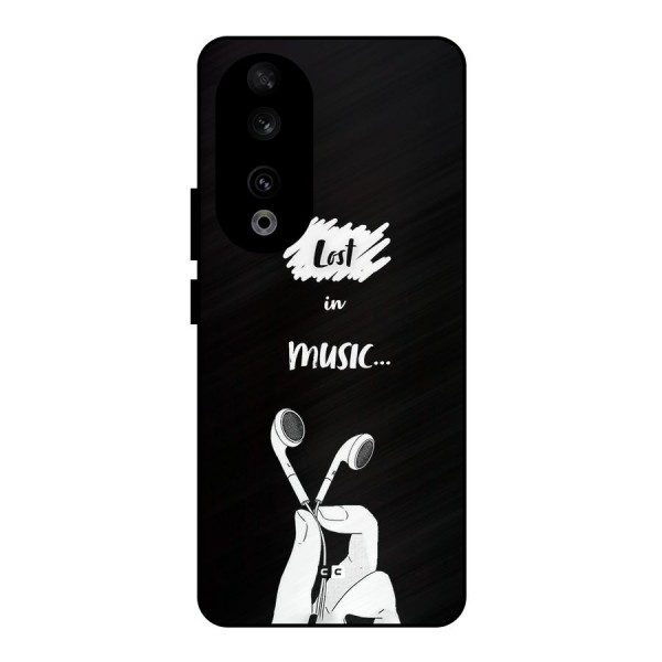 Lost In Music Metal Back Case for Honor 90