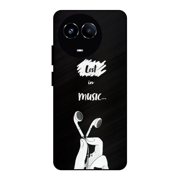 Lost In Music Metal Back Case for Realme 11 5G