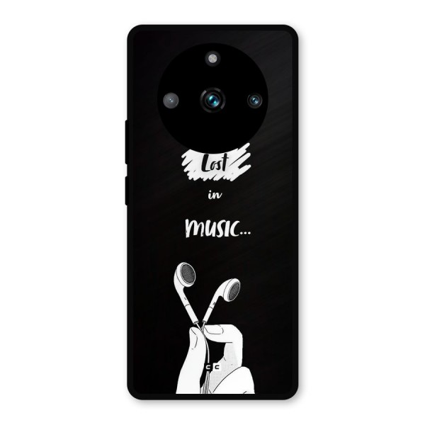 Lost In Music Metal Back Case for Realme 11 Pro