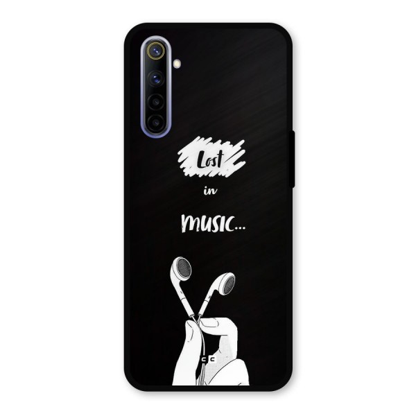 Lost In Music Metal Back Case for Realme 6